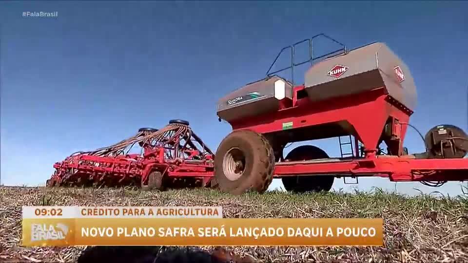 Lula participa do lançamento do Plano Safra nesta segunda (30)