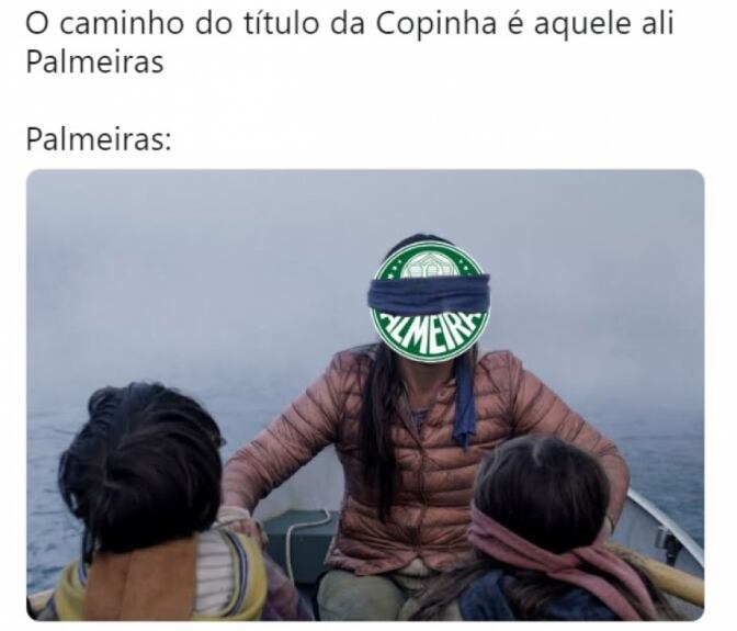 Palmeiras é alvo de memes após eliminação na Copinha