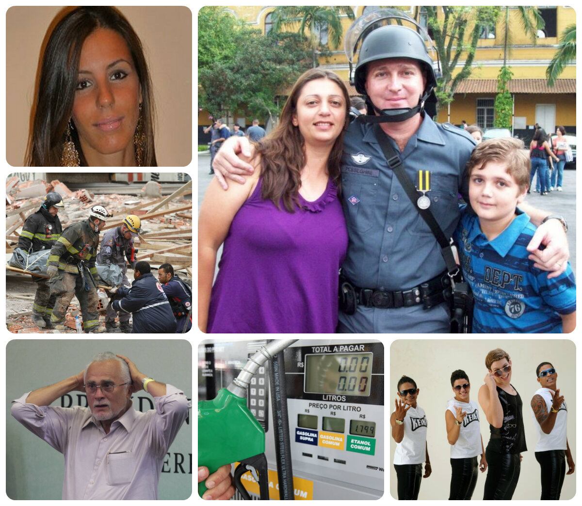 A semana que passou foi marcada principalmente pelo laudo que reforça a teoria de que Marcelo Pesseghini tenha matado toda a família. Além disso, uma mineira foi assassinada na Itália. A jovem estava grávida de cinco meses. Veja essas e outras notícias nas próximas imagens