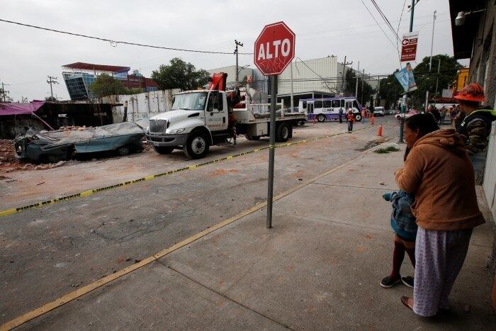 O governador Alejandro Murat disse que 23 mortes foram registradas em Oaxaca, 17 delas em Juchitán