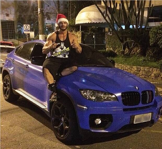 Kleber Bambam e o BMW X6 no valor de R$ 350 mil