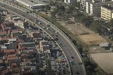 COR orienta que motoristas evitem a área