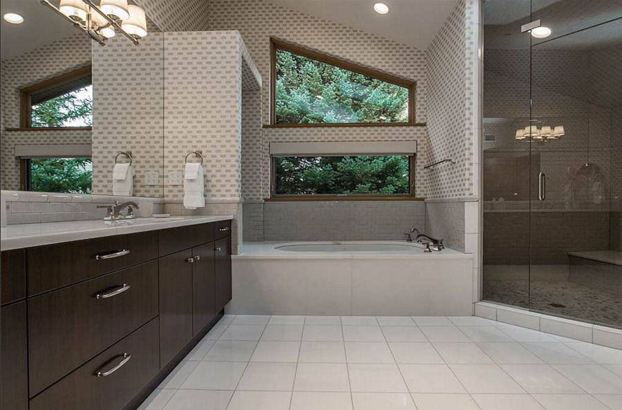 ...e os banheiros também!