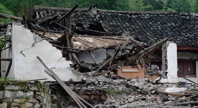 A região de Sichuan é uma área propensa a terremotos já vitimou milhares