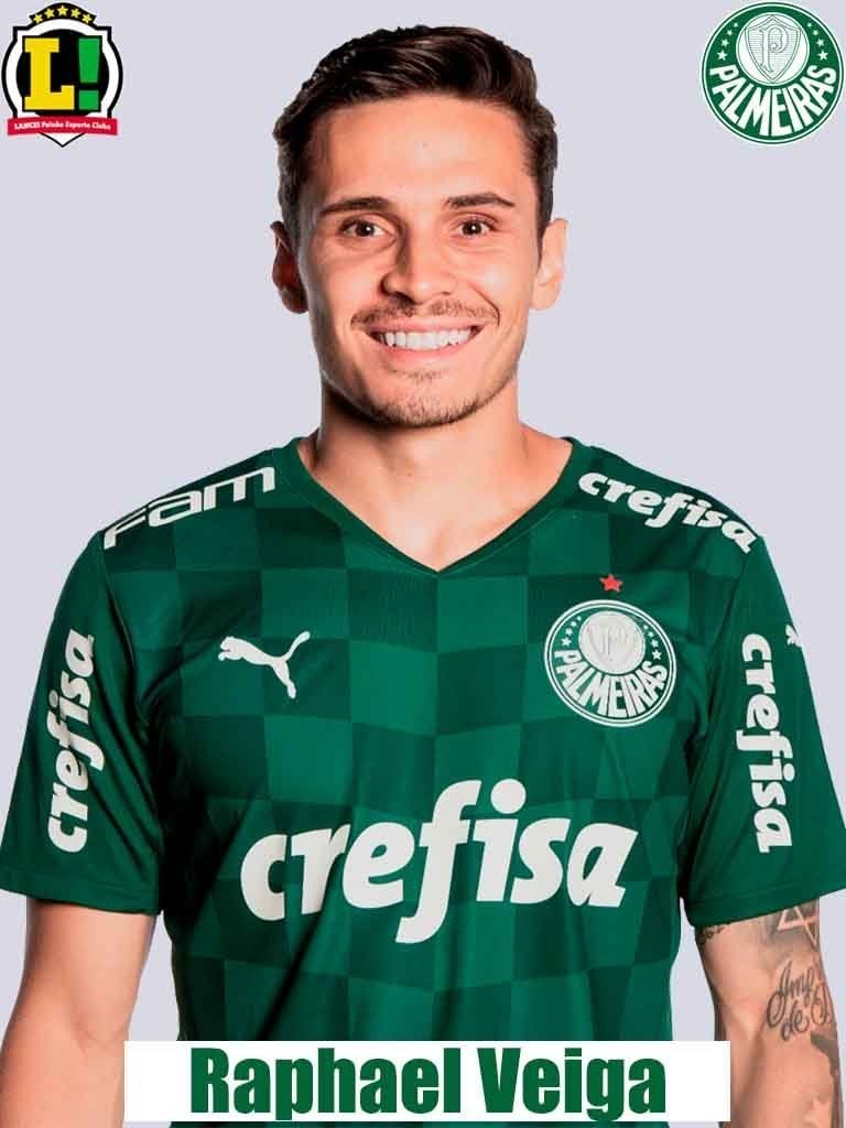 Raphael Veiga: 6,5 - O jogador tomou conta do meio campo do Verdão e cadenciou a partida com maestria. Todas as boas jogadas do Verdão passaram pelos pés do camisa 23.