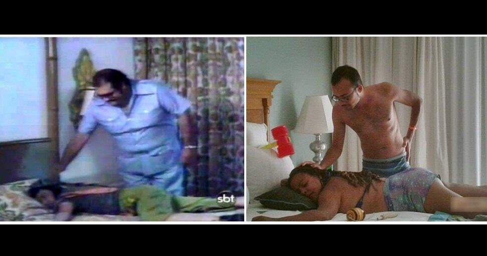 Além das fotos, a dupla gravou alguns vídeos curtos, reproduzindo passagens do programa mexicano