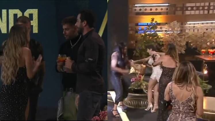 Treta!

Mas nem só de paz e beijos se faz uma comemoração! Tem muito peão que não esconde a mágoa e tenta resolver ali mesmo e da pior forma. Lizi Gutierrez provou que é uma dessas e quis acertar as contas com alguns colegas de confinamento na última festa do reality. O problema é que o caos se instalou no ambiente e ela precisou ser expulsa da comemoração