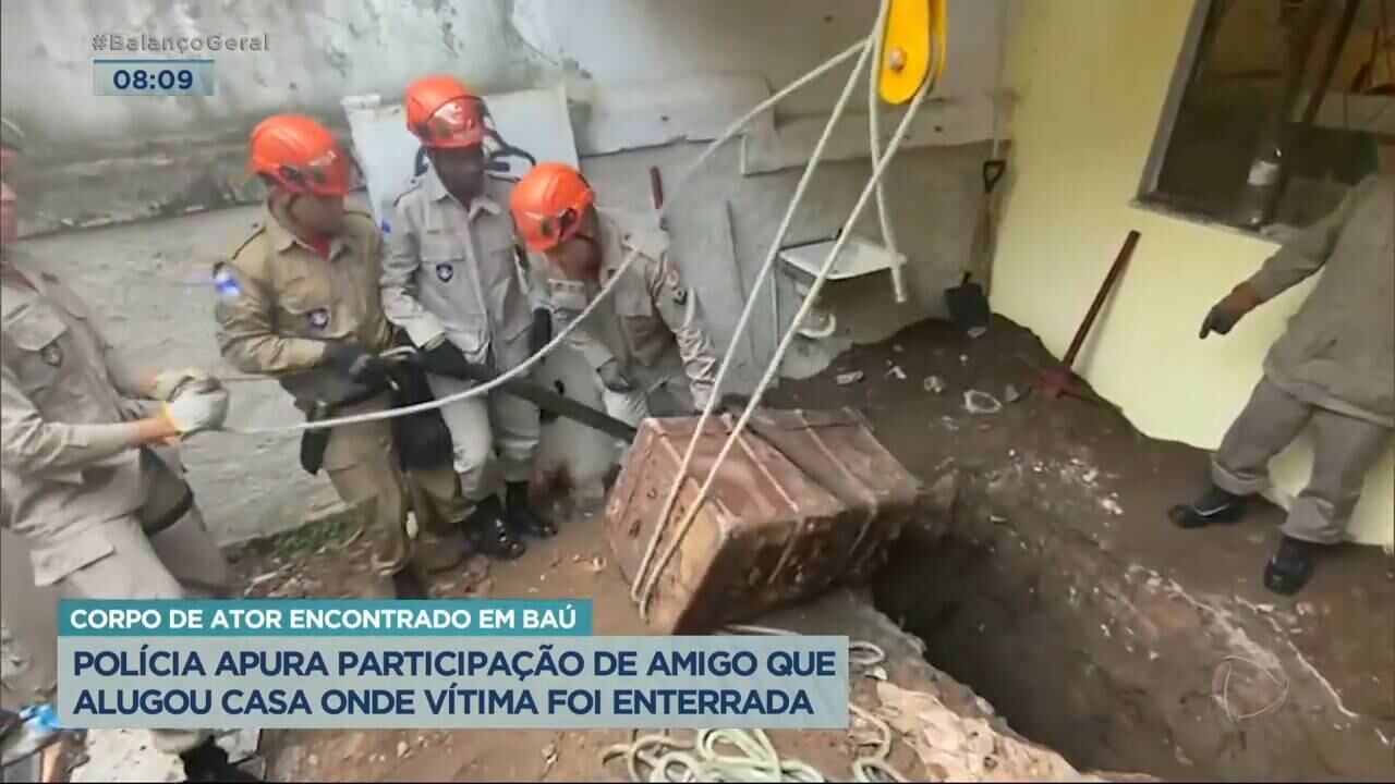 Corpo de Jeff Machado foi encontrado em baú