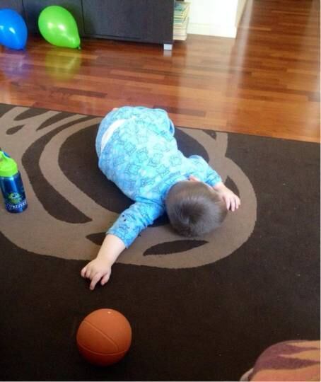 — Ele não conseguiu alcançar a bola