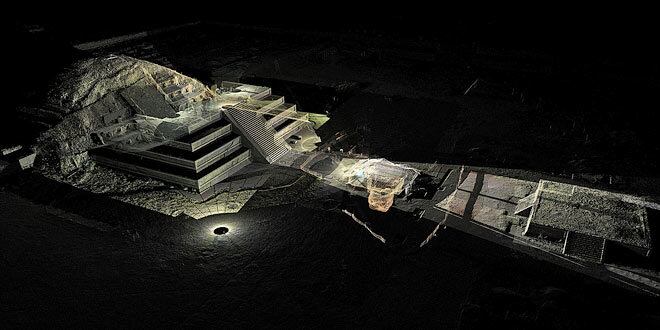 O mistério mais recente tem a ver com uma grande quantidade de mercúrio líquido encontrado em um túnel subterrâneo do templo