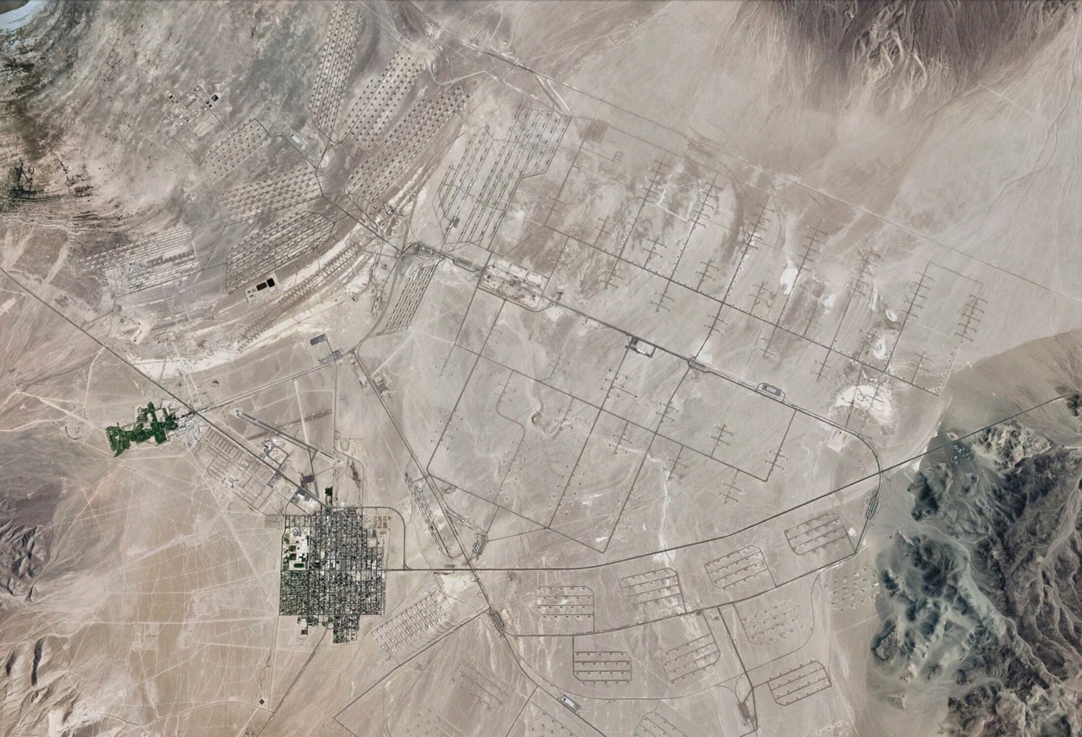 Depósito Militar de Hawthorne está localizado no Estado de Nevada, nos EUA
