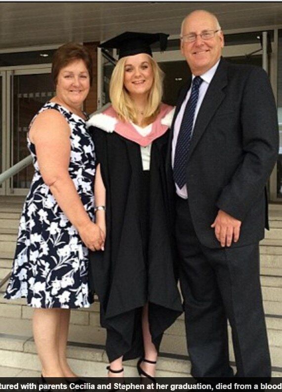 A jovem Charlotte Foster, 23 anos, morreu após um
coágulo de sangue ter se espalhado por seus pulmões, provocando dano cerebral.
De acordo com informações do site britânico Daily Mail, ela teve uma parada
cardíaca cinco meses depois de começar a tomar pílula anticoncepcional. Ela
sofreu uma trombose venosa profunda que teria sido em decorrência do remédio, segundo médicos