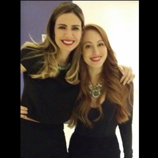 Ela também já foi no Luciana By Night e, claro, roubou uma foto com Luciana Gimenez
