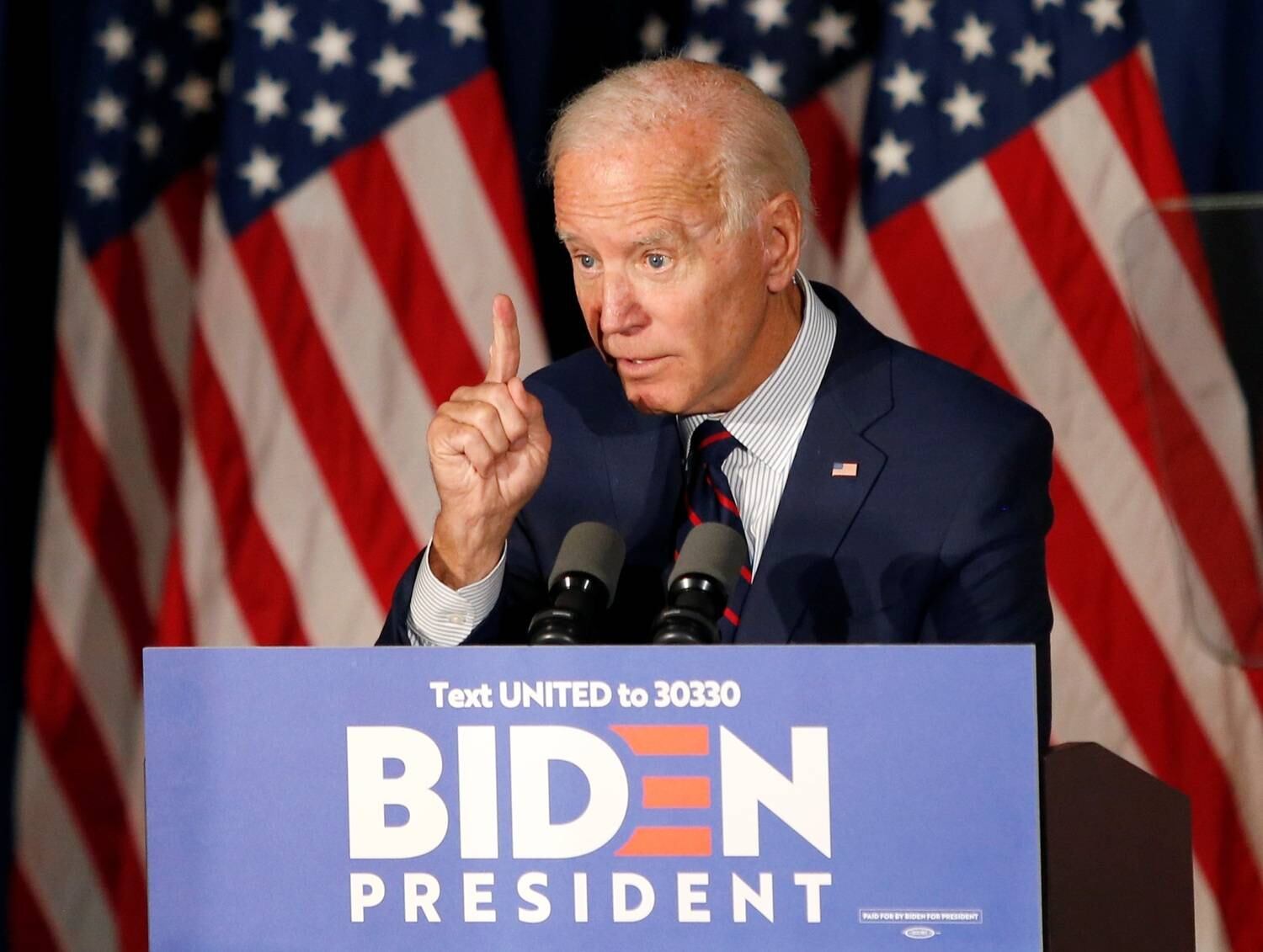 Biden defende pela primeira vez impeachment contra Trump