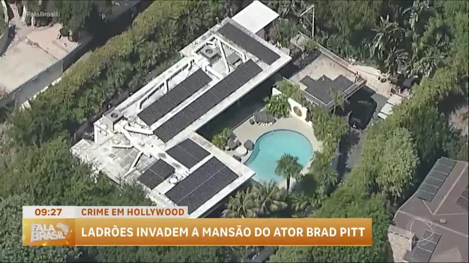 Mansão de Brad Pitt em Los Angeles é invadida