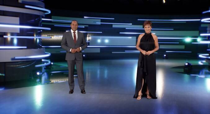 Luiz Fara e Christina Lemos comandaram a atração