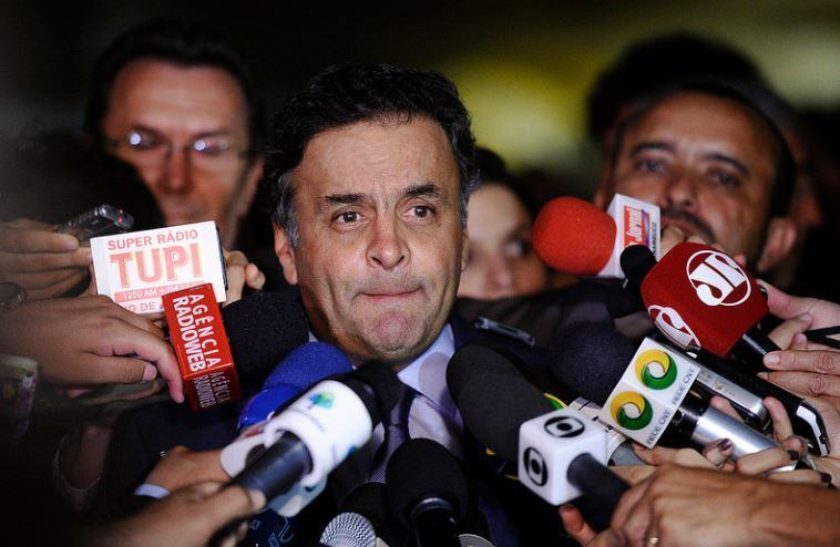 'Houve ação planejada com participação da PGR', diz Aécio Neves