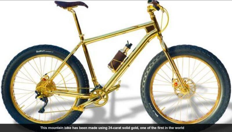 A “magrela” mais cara do mundo levou 750 horas para ficar
pronta — equivalente a pouco mais de um mês de trabalho direto.

No processo de fabricação, foram utilizadas
técnicas modernas e revestimento sofisticado