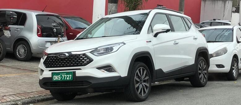 Flagra JAC S60 na zona sul de São Paulo