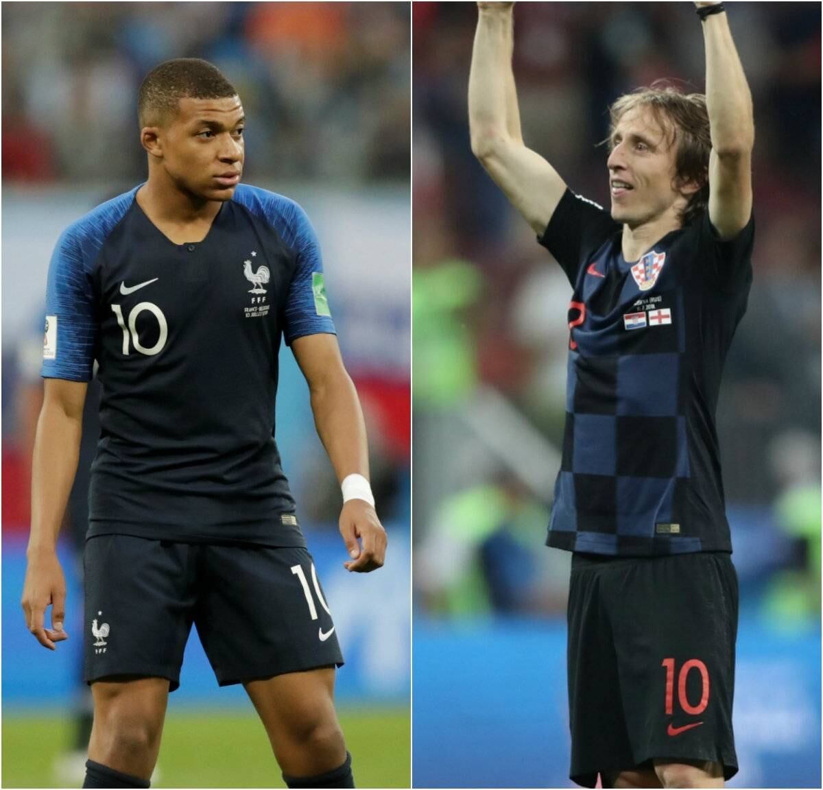 Mbappe e Modric, candidatos a melhor da Copa 2018