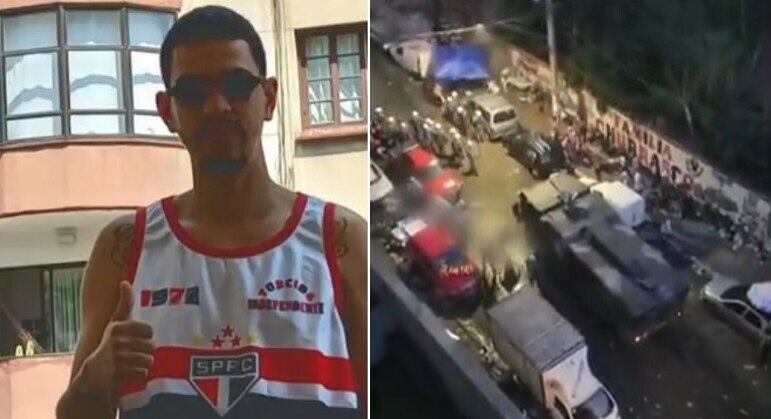 Torcedor Rafael Garcia, que morreu após tumulto envolvendo a PM