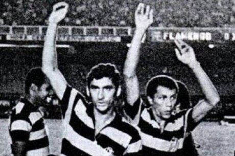 Liminha (à direita) atuou em dois títulos estaduais do Flamengo