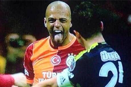 Felipe Melo é um dos ídolos do Galatasaray, atualmente
