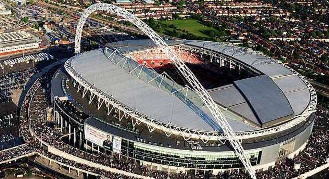 O templo sagrado de Wembley, em Londres