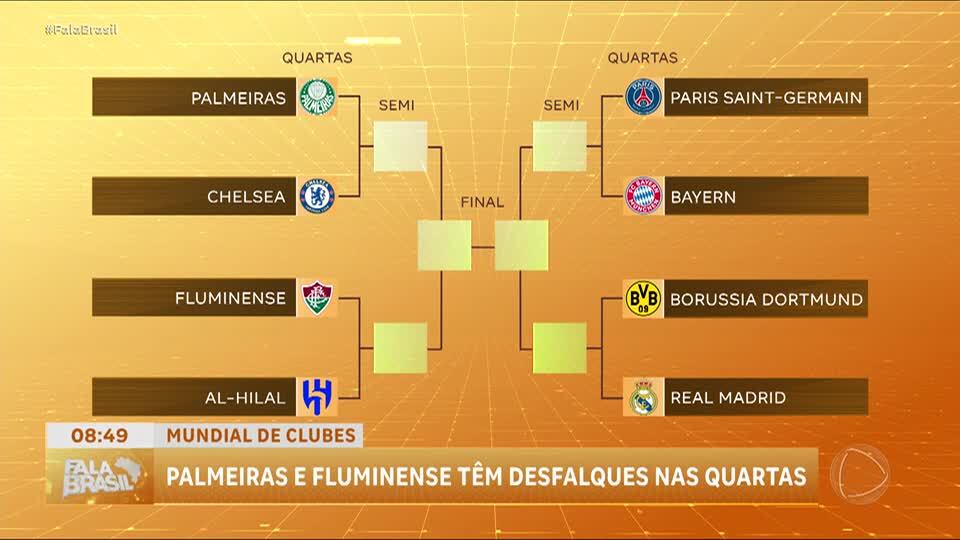 Fala Esporte: Palmeiras e Fluminense buscam vaga nas semifinais do Mundial de Clubes
