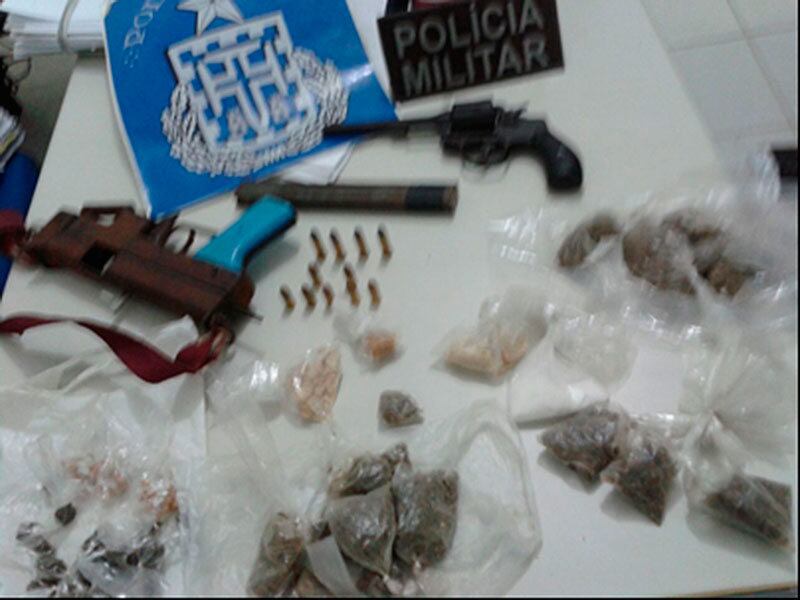 Todos os envolvidos e os materiais foram apresentados à delegacia de Salinas das Margaridas