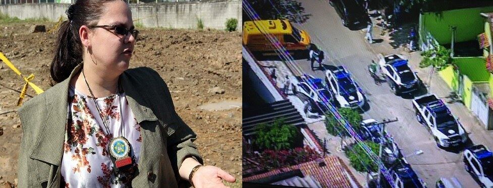 Peritos da Polícia Civil e policiais da Divisão de Homicídios estavam na casa onde a delegada morreu