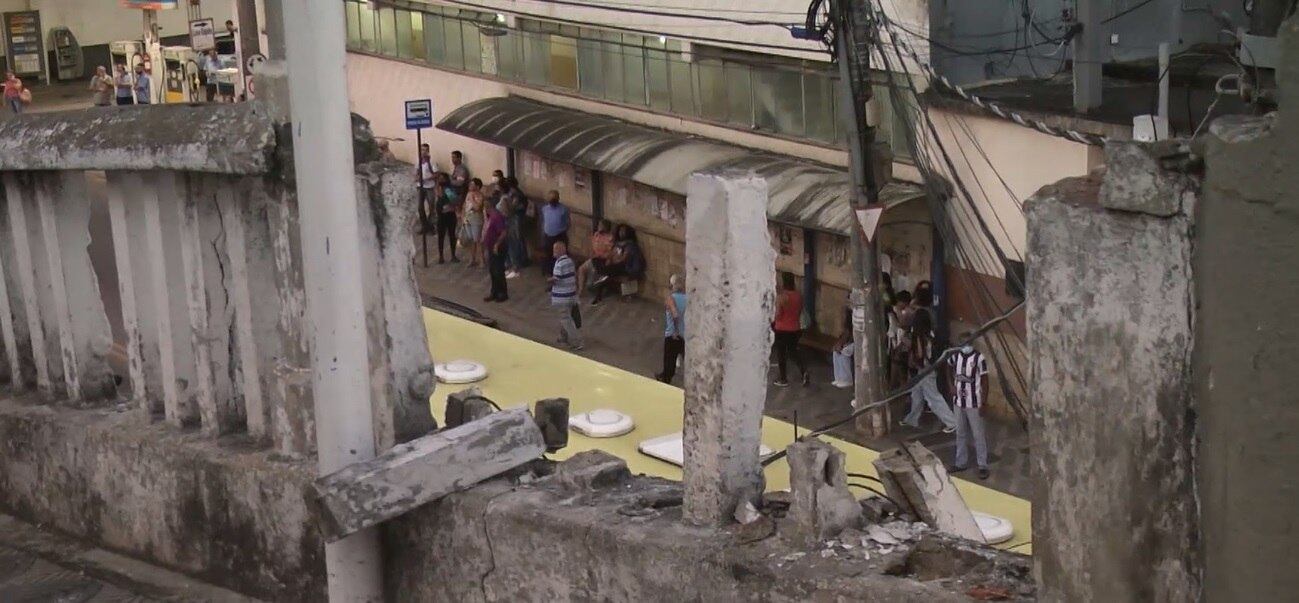 Mureta tem quase 10 metros de altura