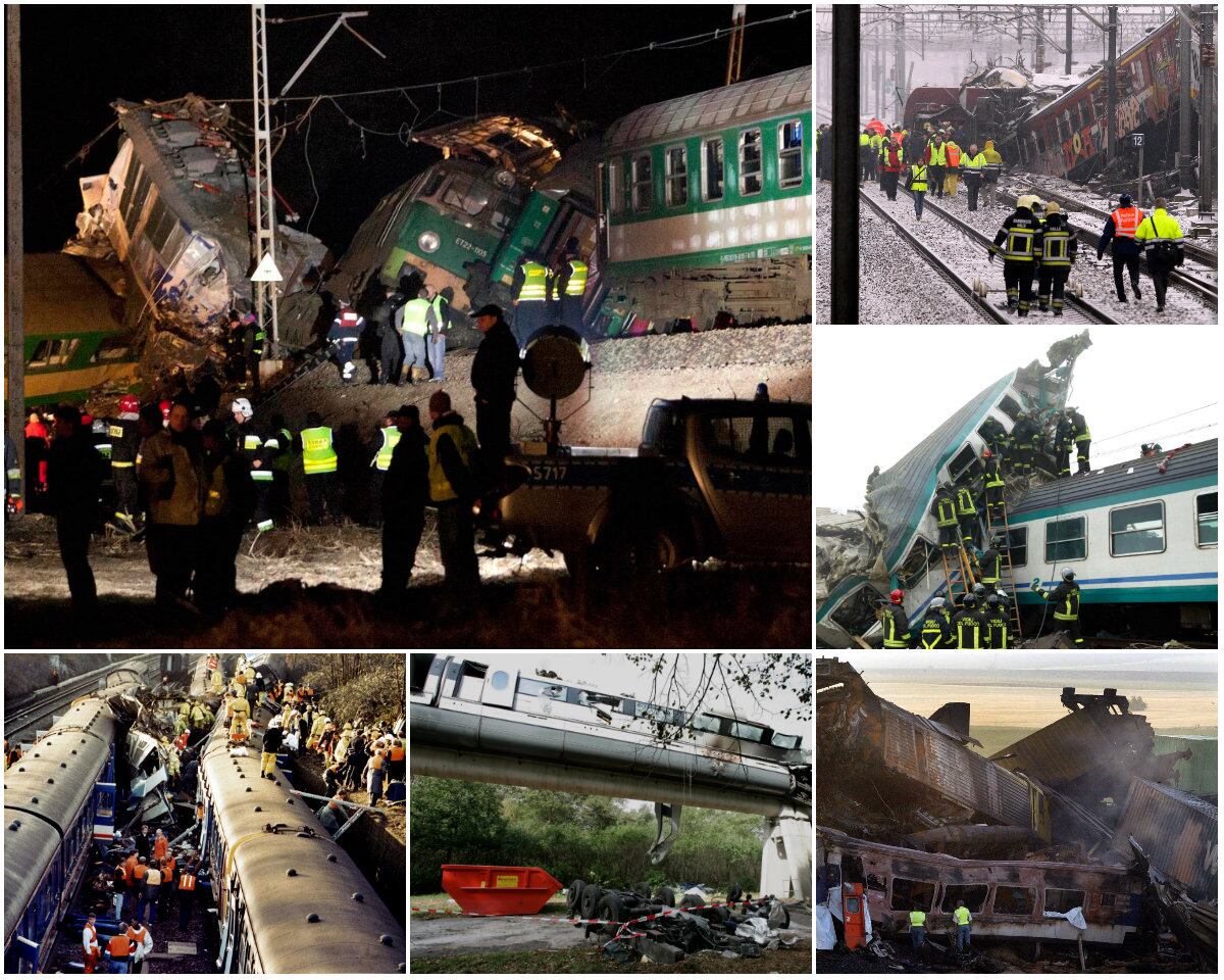 Pelo menos 80 pessoas morreram e mais de 130 ficaram feridas, na última
quarta-feira (24), no descarrilamento de um trem de passageiros perto de
Santiago de Compostela (Galícia, noroeste do país), em uma das maiores tragédias da história ferroviária da Espanha.

A seguir, veja alguns dos acidentes de trem mais mortais na Europa nos últimos 25 anos