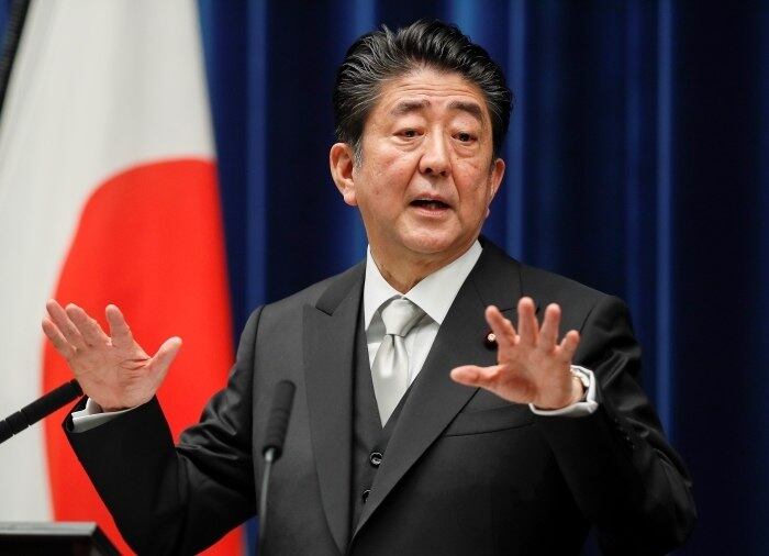 Abe fez discurso no Parlamento japonês