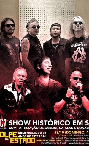 Golpe de Estado faz show em SP