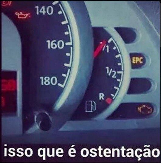 Afinal, tanque cheio virou ostentação