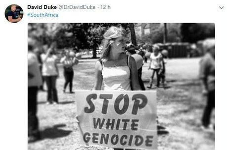 Duke é ex-líder da organização racista Ku Klux Klan