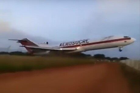 Acidente aconteceu três minutos após a decolagem do Boeing 727