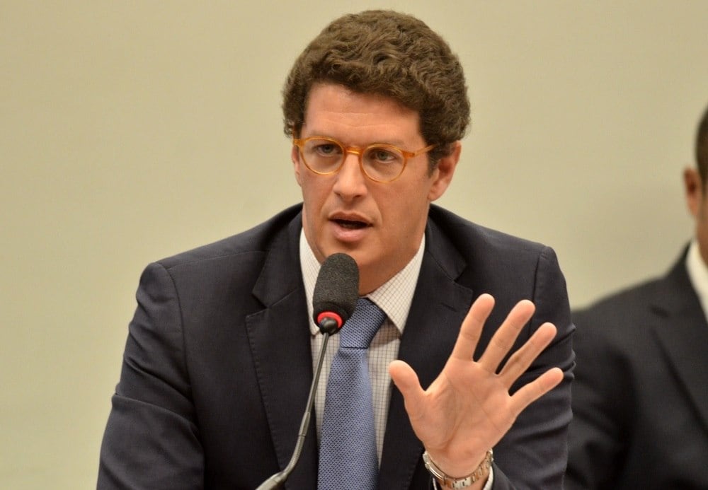 DF - MINISTRO RICARDO SALLES-MEIO AMBIENTE - POLÍTICA - Ricardo Salles - Ministro de Estado do Meio Ambiente.Durante audiência na Comissão de integração nacional, desenvolvimento regional da Amazônia na camará dos deputados em Brasilia Requerimentos nº 74/2019-CINDRA, de autoria do Deputado Edmilson Rodrigues, subscrito pelos Deputados João Daniel e José Ricardo e nº 57/2019-CMADS, de autoria do Deputado Nilto Tatto. 07/08/2019 - Foto: RENATO COSTA /FRAMEPHOTO/FRAMEPHOTO/ESTADÃO CONTEÚDO