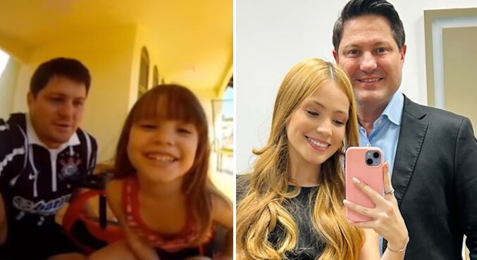 Passaia faz declarao emocionante para a filha :  Ser pai da Ellen tem um gosto especial  – Record