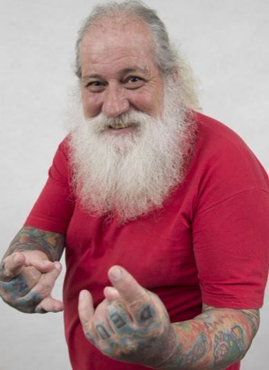 Papi Noel é artista plástico