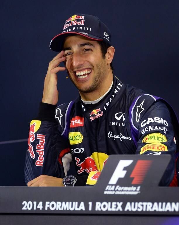 Sorrisão de Ricciardo se transformou em decepção...