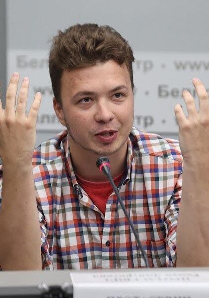 Jornalista Roman Protasevich: preso na Bielorrússia
