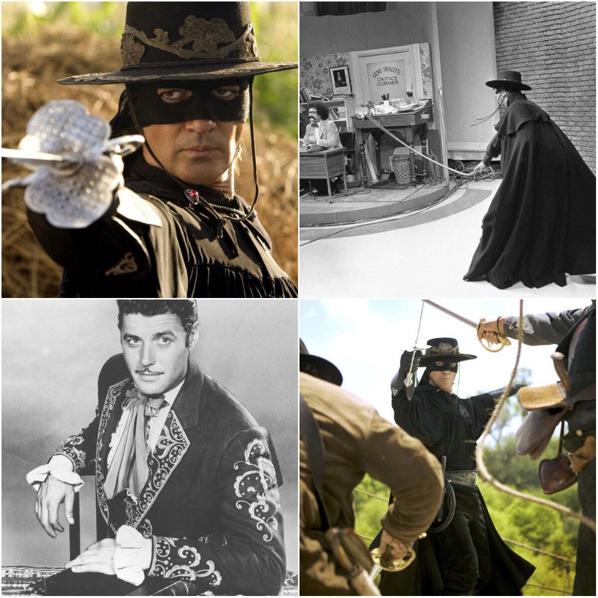 Personagem icônico da TV e do cinema, Zorro completa 95 anos neste sábado (9). Criado pelo escritor norte-americano Johnston McCulley, apareceu pela primeira vez na revista All-Story Weekly, em agosto de 1919, e conquistou o público desde então. Alter-ego do aristocrata Don Diego de la Vega, Zorro lutava contra a injustiça na Califórnia. O personagem já foi interpretado por grandes atores, entre eles, Antonio Banderas, George Hamilton e Guy Williams. Saiba um pouco mais sobre a trajetória dele nas próximas fotos