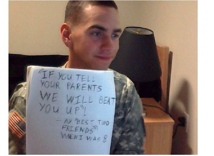 

“Se você contar a seus pais, a gente vai te bater” — meus “dois
melhores amigos”, quando eu tinha oito anos

