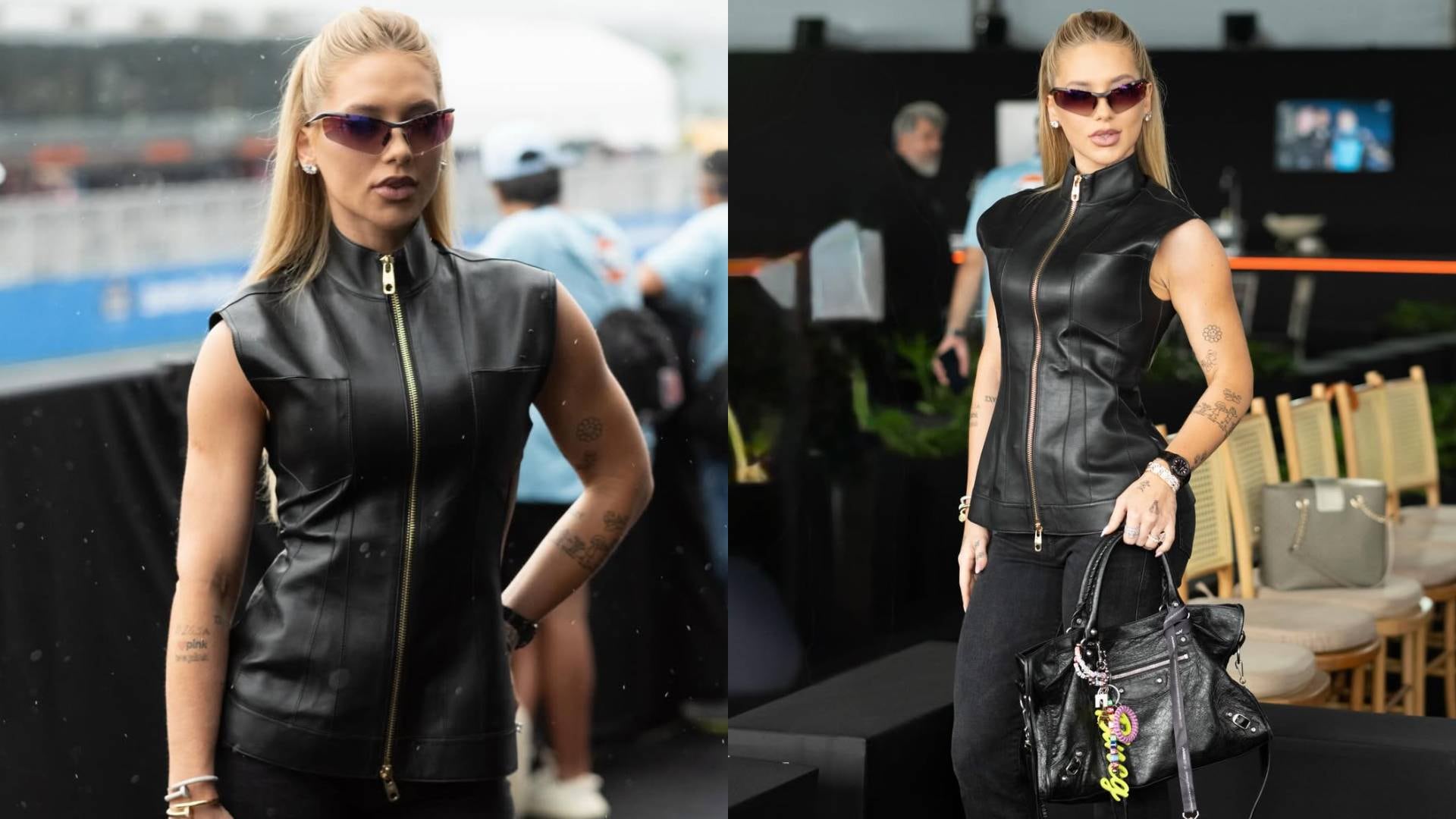 Virginia Fonseca esteve em evento em Goiânia