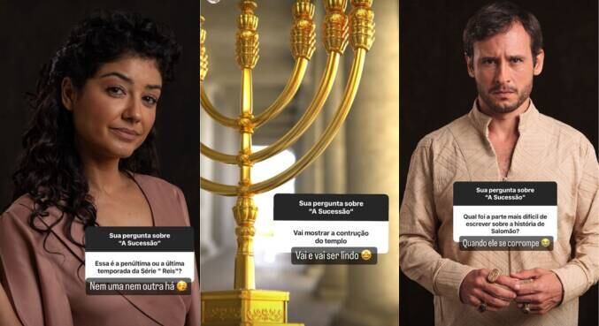 Salomão construirá um templo para Deus na superprodução Reis