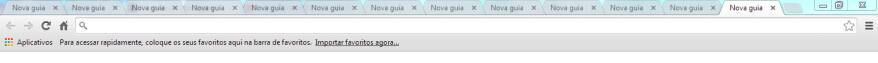 Abrir várias abas no navegador
As abas vão se acumulando. É praticamente um fenômeno! Facebook, YouTube, Twitter, R7... De repente, são quase 20 abas juntas! O jeito é ir fechando uma por uma para o computador não travar