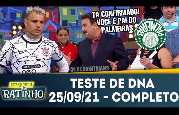 Último triunfo aconteceu no mais recente encontro entre as duas equipes. Com dois gols de Róger Guedes, o Corinthians bateu o Palmeiras por 2 a 1 pela 22ª rodada do Brasileirão 2021. Nesta quinta-feira, rivais voltam a se encontrar pelo Paulistão. (Por Humor Esportivo)