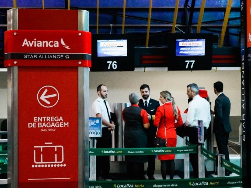 Avianca está em processo de recuperação judicial